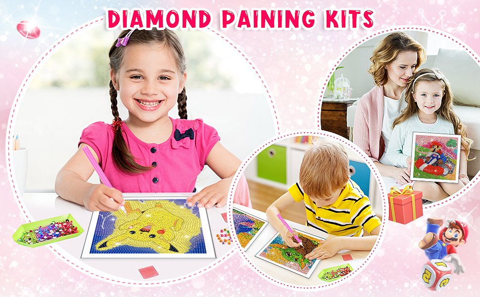 diamond painting kits for kids