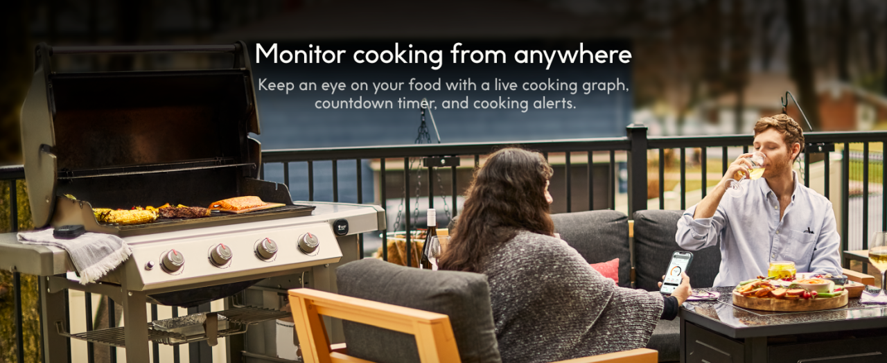 Monitor cooking from anywhere