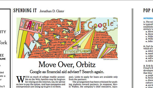 New York Times Illustration: November 4th, 2007 Educational Supplement