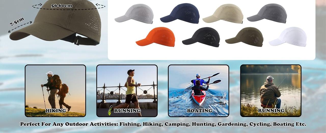 beach cycling fishing hat