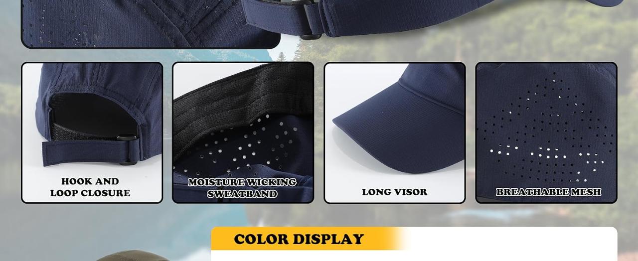 uv protection base ball cap