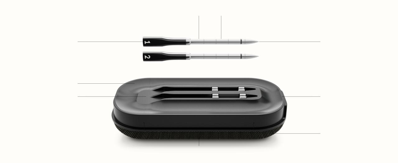 Base with 2 Probes