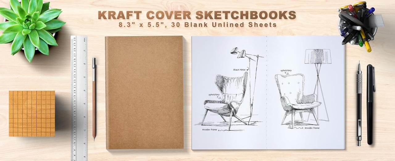 Kraft Cover Sketchbook