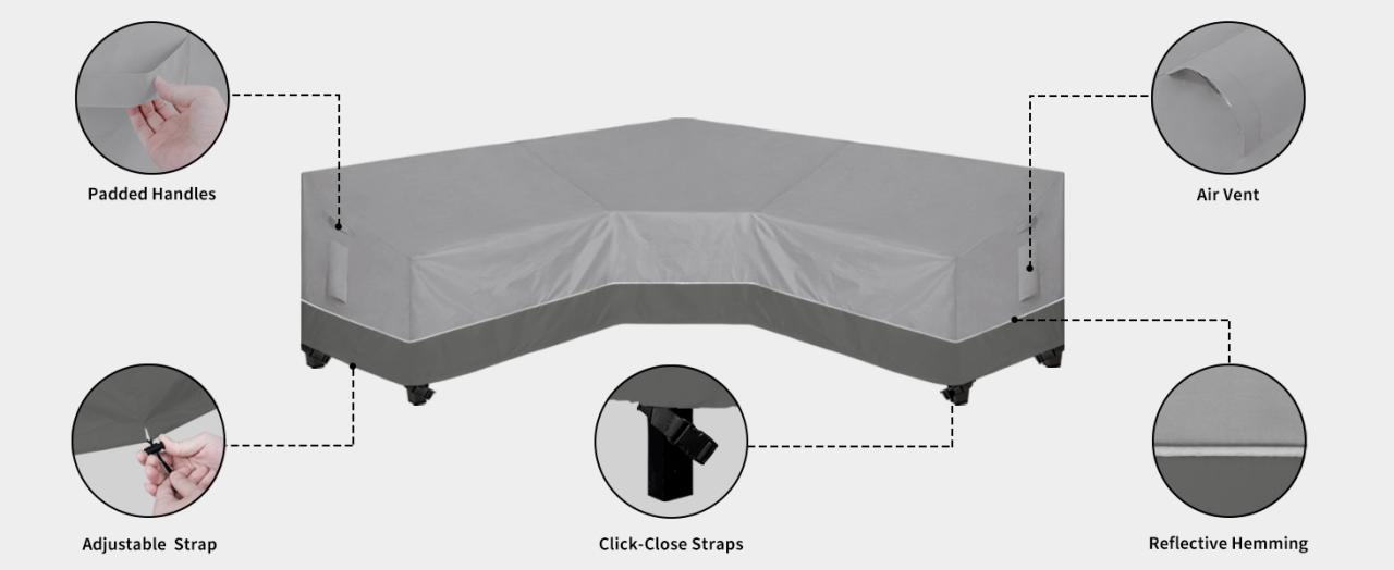 outdoor sectional cover