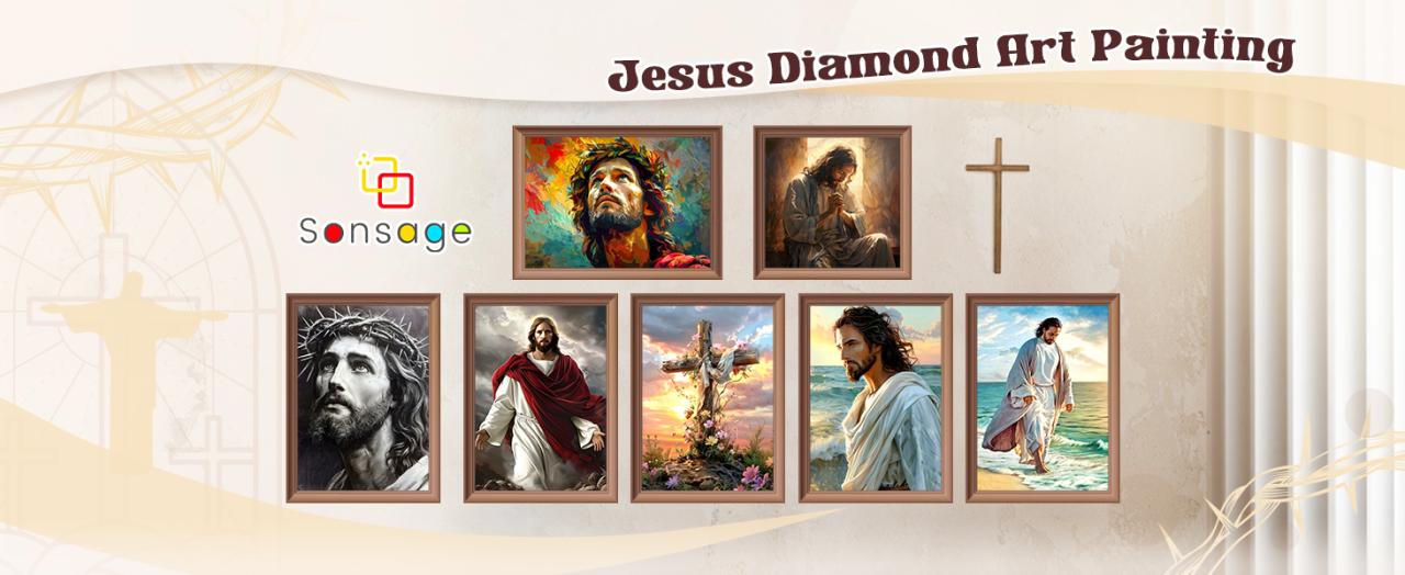 Jesus Diamond Painting