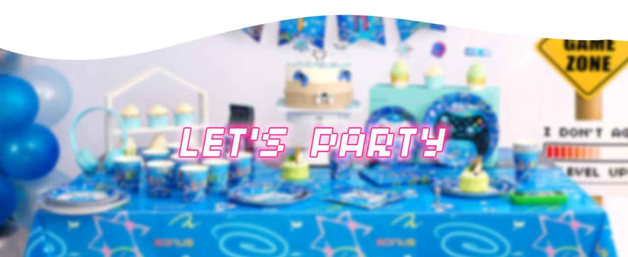 Video Game Party Theme Party Supplies