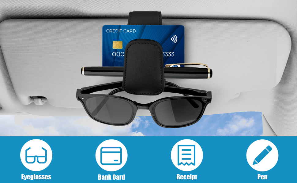 sunglasses holder for car