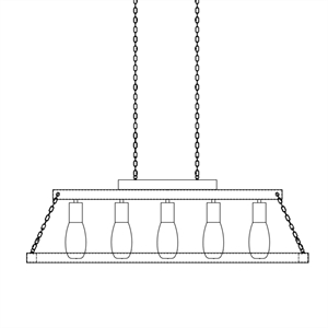 lighting fixture for kitchen island