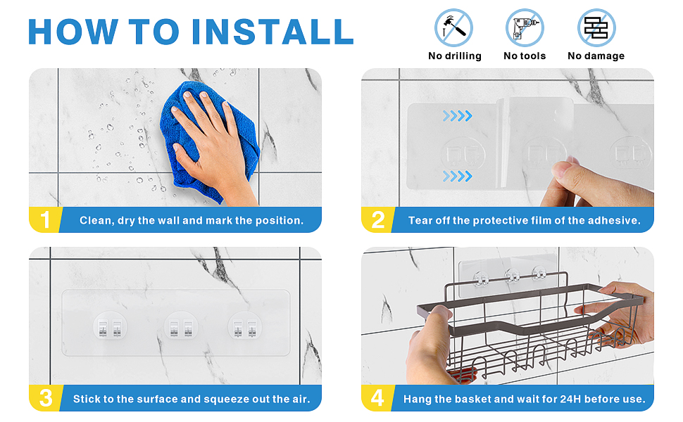 Bathroom Storage,HOW TO INSTALL