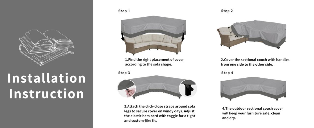 outdoor sectional cover