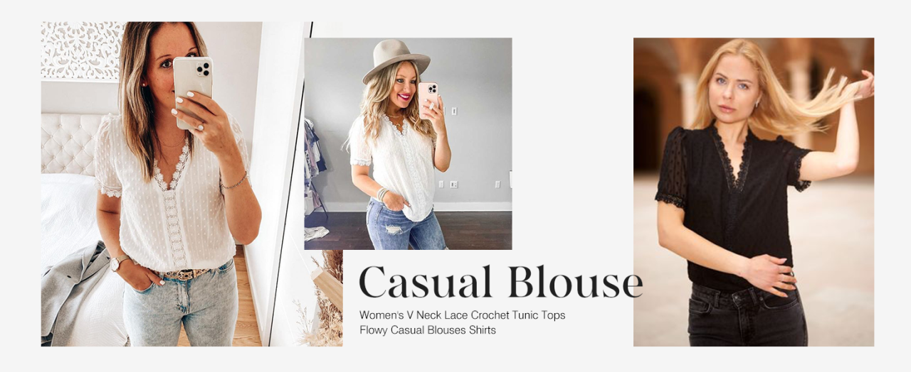 casual blouses