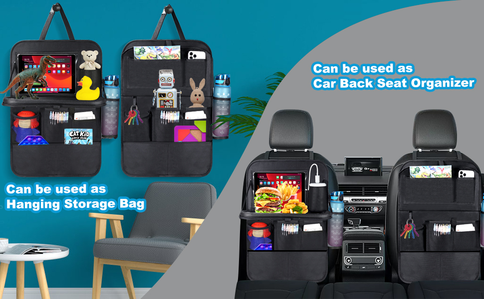 Car Back Seat Organizer