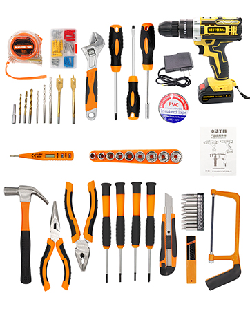 tool kit with drill