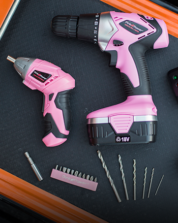 Pink Power Tool Kits