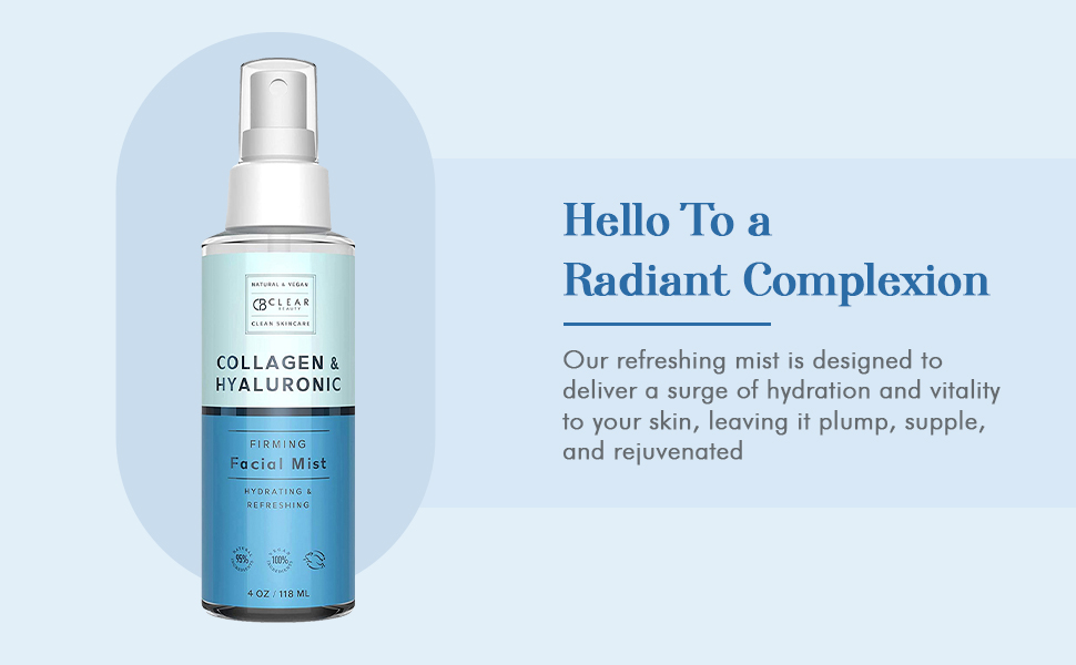 Clear Beauty Hyaluronic Acid & Collagen Face Mist