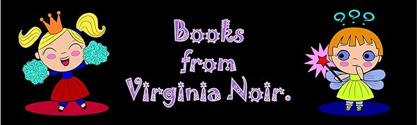 Books from Virginia Noir. Kids Coloring book