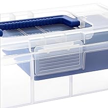 Clear Plastic Dividing Storage Box