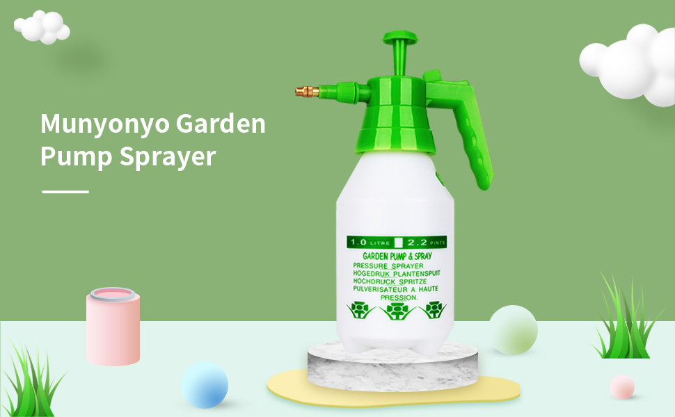 Garden pump sprayer