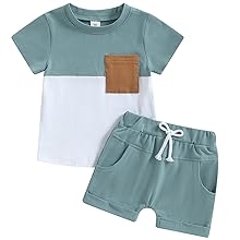 toddler boy clothes 3t 4t 5t 2t summer outfits shorts set 0-3 months baby boys blue birthday gift