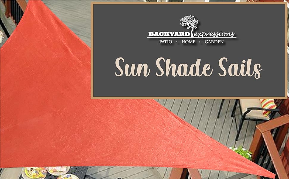 Backyard Expressions Sun Shade Sails Coolaroo Fabric