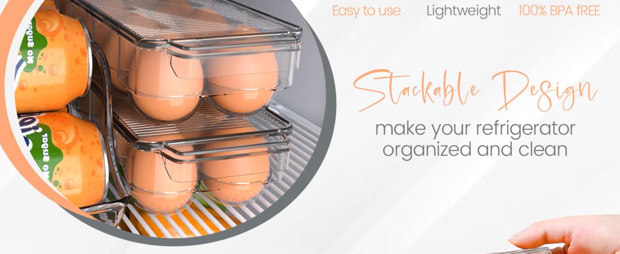 Egg Holder For Refrigerator