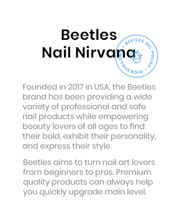 beetles chrome nail powder