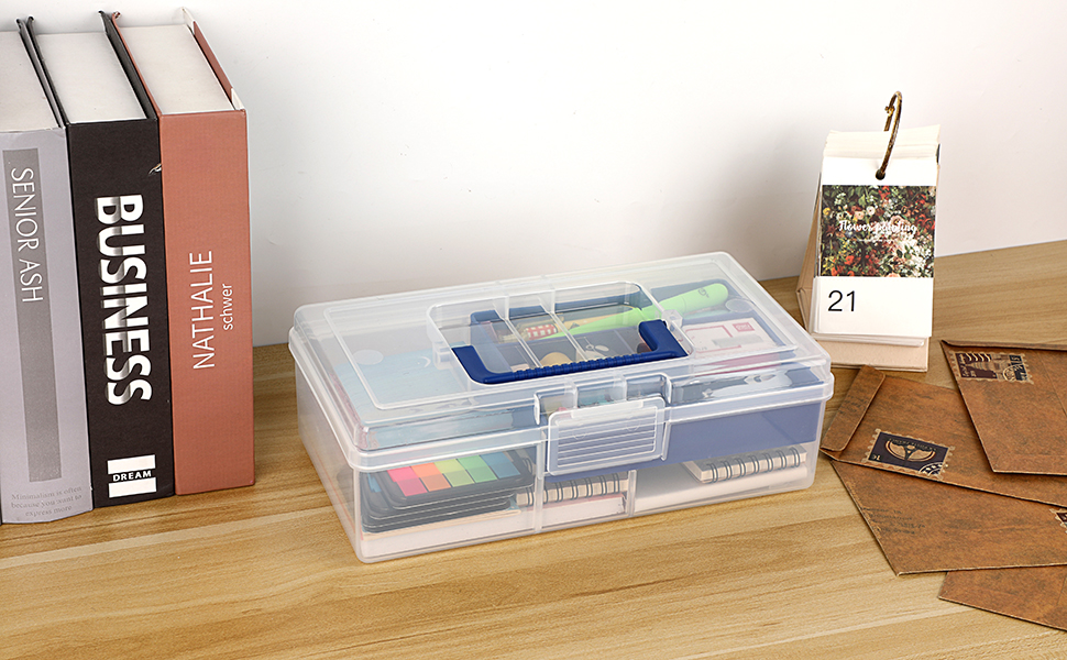 Clear Plastic Dividing Storage Box