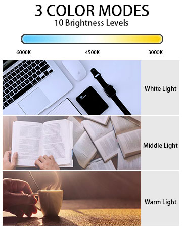 Laptop monitor light bar