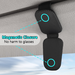 Sunglass Holder for Car Visor