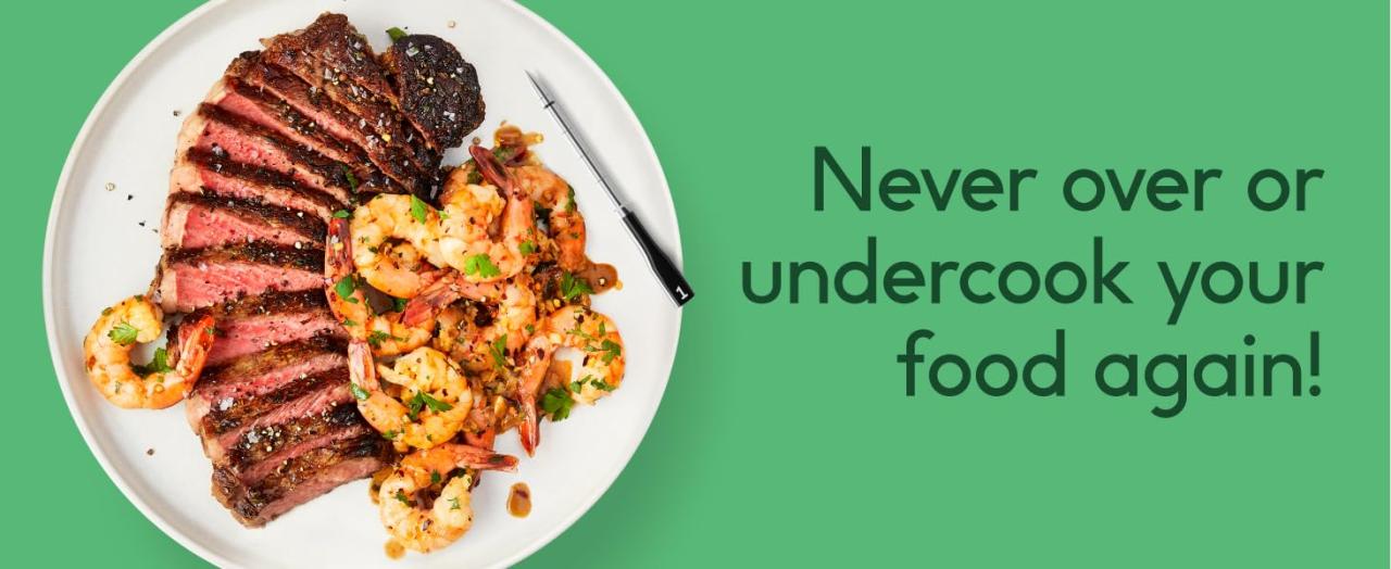 Never over or undercook your food again!