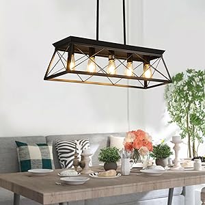 Farmhouse Chandelier For Dining Room