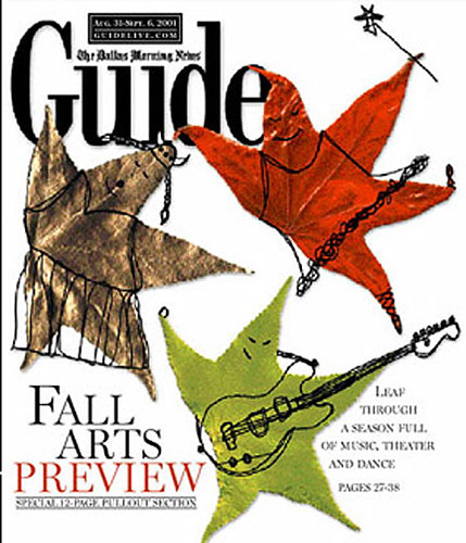 Guide cover: Weekly entertainment supplement to The Dallas Morning News