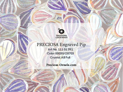 PRECIOSA Engraved Pip / 111-01391