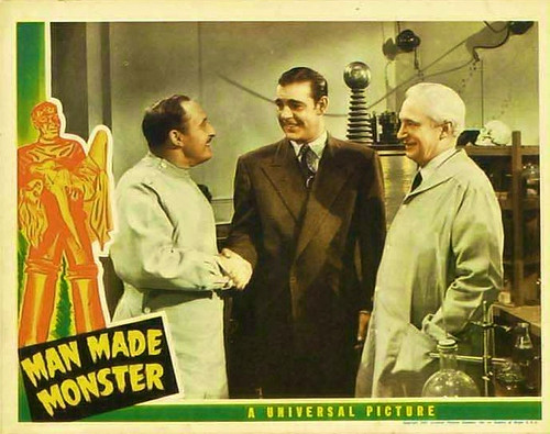 Man Made Monster, 1941 Re-released as The Atomic Monster in 1953 by Realart.3