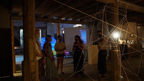 Impression of a guided tour through the Ars Electronica Garden São Luis