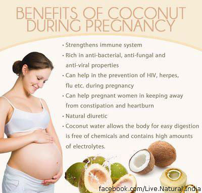 Benefits of Coconut During Pregnancy