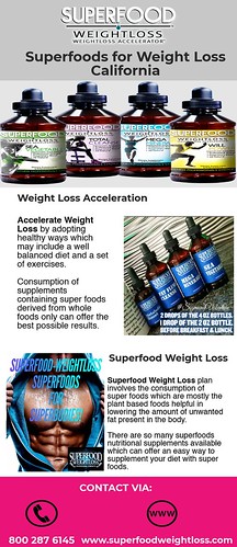 Superfoods Weight Loss California