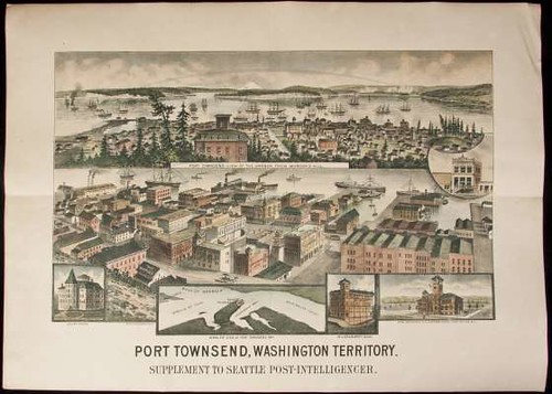 Port Townsend, Washington Territory - Supplement to Seattle Post-Intelligencer - 1895