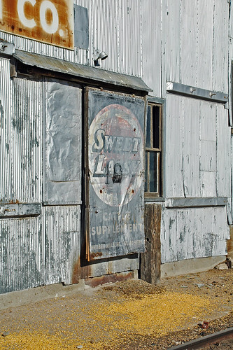 Arriba, Colorado Old Wood Grain Elevator.